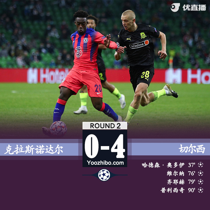 <a href=/zuqiu360/chelsea/ target=_blank class=infotextkey>切尔西</a>4-0克拉斯诺达尔