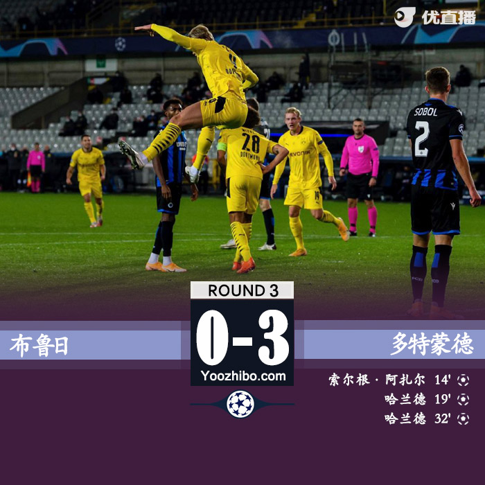 <a href=/zuqiu360/dortmund/ target=_blank class=infotextkey>多特蒙德</a>3-0布鲁日