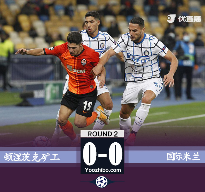 <a href=/zuqiu360/intermilan/ target=_blank class=infotextkey>国际米兰</a>0-0顿涅茨克矿工