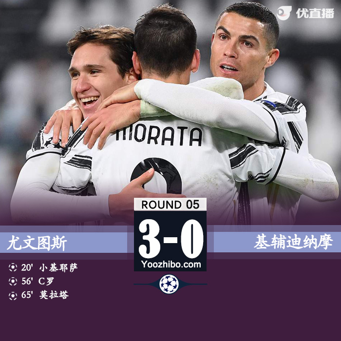 <a href=/zuqiu360/juventus/ target=_blank class=infotextkey>尤文图斯</a>3-0基辅迪纳摩