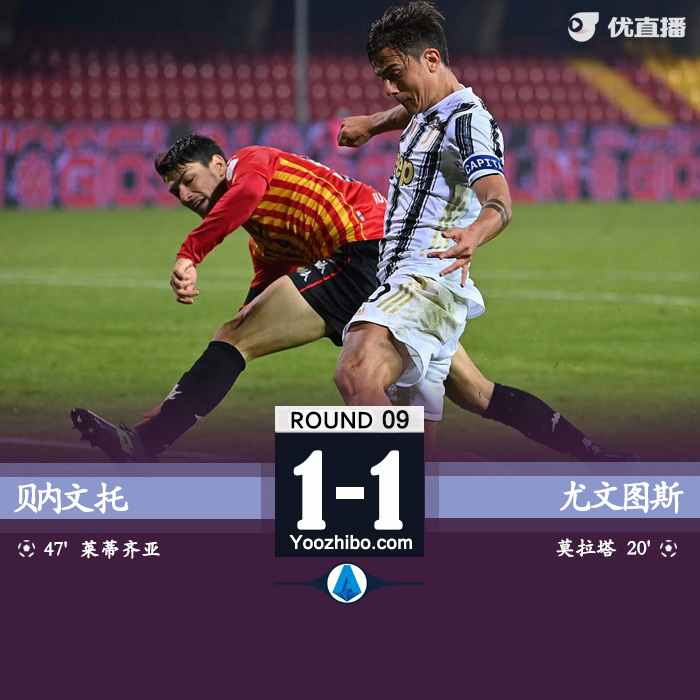 <a href=/zuqiu360/juventus/ target=_blank class=infotextkey>尤文图斯</a>1-1贝内文托