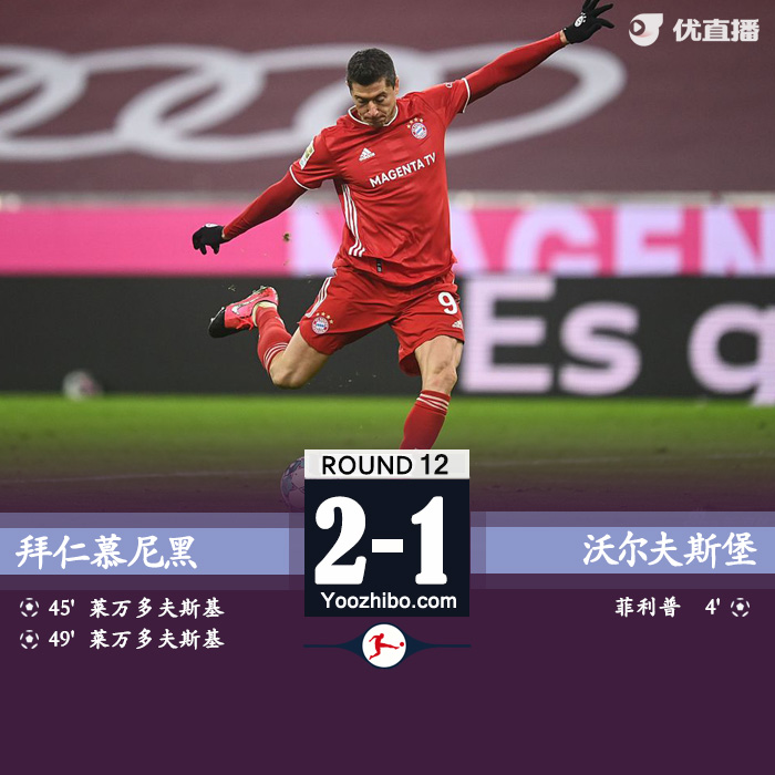 <a href=/zuqiu360/bayern/ target=_blank class=infotextkey>拜仁</a>慕尼黑2-1沃尔夫斯堡
